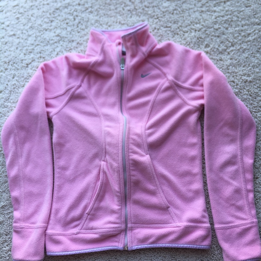 Nike Fleece Pink Jacket